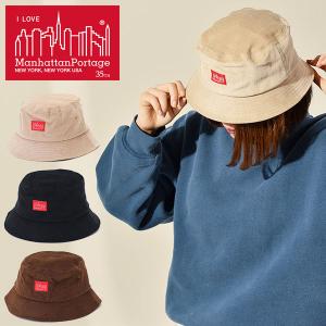 マンハッタンポーテージ バケットハット ManhattanPortage メンズ レディース 定番 コーデュロイ Bucket Hat 帽子 MP086-20A00 送料無料｜phants