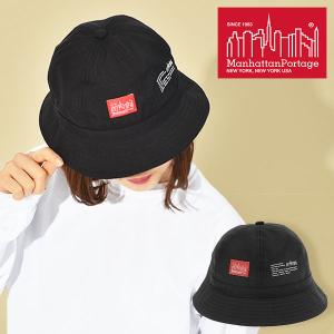 マンハッタンポーテージ バケット ハット ManhattanPortage メンズ レディース CORDURA 6P Hat 帽子 ブラック 黒 mp124-21a00｜phants