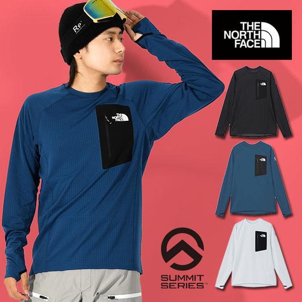 ネコポス発送！高機能ドライ ノースフェイス 長袖 Tシャツ メンズ THE NORTH FACE エ...