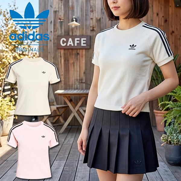 2026春夏新作 ネコポス発送！送料無料 アディダス レディース スリムフィット 半袖 Tシャツ a...