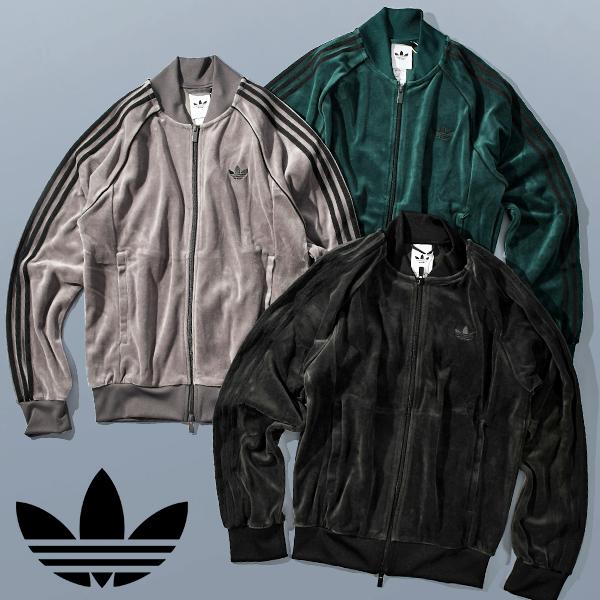 アディダス ベロア トラックジャケット メンズ レディース adidas VELOUR SST TT...