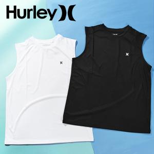 ゆうパケット発送！ 送料無料 ラッシュガード ハーレー メンズ タンクトップ HURLEY RASH ICON TANK UVカット ラッシュタンク 紫外線対策 MRG2310034｜phants