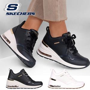 スケッチャーズ スニーカー SKECHERS レディース MILLION AIR ミリオンエア ホッターエア ウエッジ シューズ 靴 155399 2024春新作 20%off｜phants