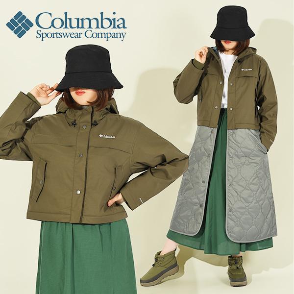 在庫処分セール 半額 50%off コロンビア 3WAY コート Columbia レディース ショ...