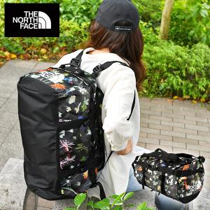 ノースフェイス 花柄 バッグ THE NORTH FACE ベースキャンプ ダッフルS BC DUFFEL S 44L ダッフルバッグ ボストン NM82368
