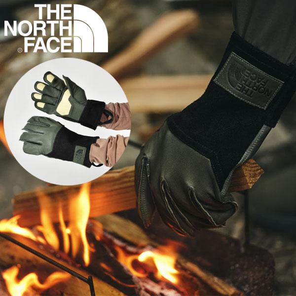焚火 難燃 耐熱性 手袋 THE NORTH FACE ノースフェイス フィルデンス キャンプ グロ...