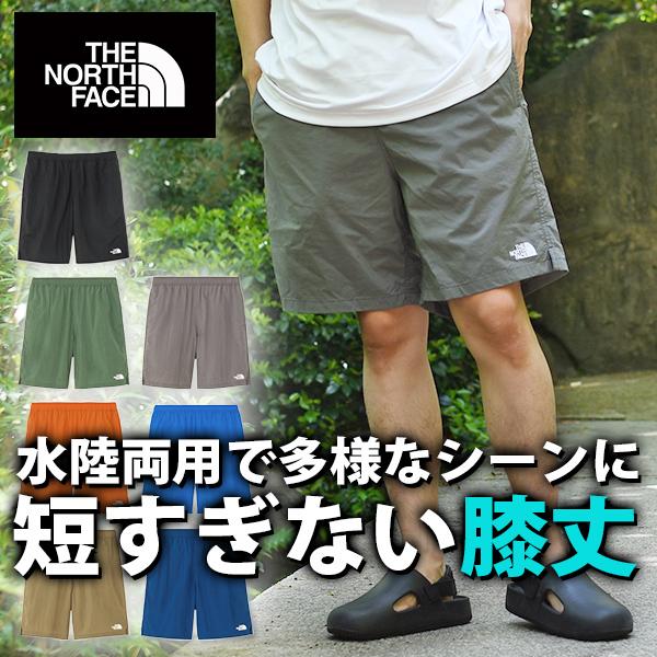 ブランド公式商品認証店 ノースフェイス 水陸両用 膝丈 ショートパンツ メンズ 撥水 THE NOR...