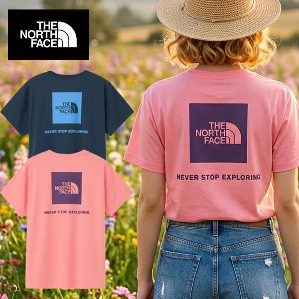 ネコポス発送！ノースフェイス 半袖Tシャツ レディース 吸汗速乾 バックプリント 生地厚 THE N...