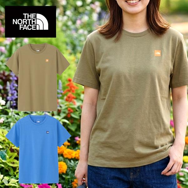 ネコポス発送！ノースフェイス 半袖Tシャツ レディース 吸汗速乾 スクエアロゴ THE NORTH ...