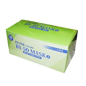 万雄サージカルマスクBY-50 VFE 50枚｜pharma-biz