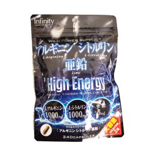 INFINITY（インフィニティ） アルギニン シトルリン 亜鉛 138粒(120粒+