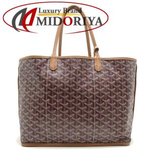 ゴヤール GOYARD サンルイ ペルテュイPM トートバッグ リバーシブル 2017年限定 アイボリー系×ボルドー系/055296【中古】｜phasemidoriya78