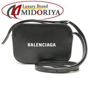 バレンシアガ BALENCIAGA 552372 カメラバッグ XS 斜め掛けショルダー カーフ 黒 ブラック/057389【中古】｜phasemidoriya78