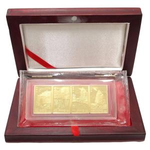 中国桂林山水記念金貨 Au999 純金 50元...の詳細画像5