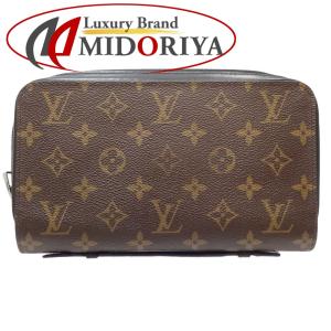 LOUIS VUITTON ルイヴィトン モノグラム マカサー ジッピーXL M61506 長財布 ブラウン/180129【中古】｜phasemidoriya78