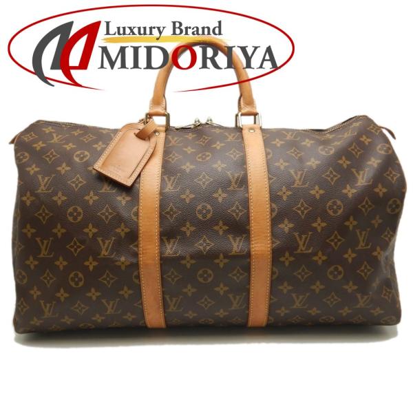 LOUIS VUITTON ルイヴィトン モノグラム キーポル50 M41426 ボストンバッグ ブ...