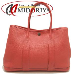 HERMES エルメス ガーデンパーティTPM ハンドバッグ ネゴンダ ブーゲンビリア レディース /253285【中古】