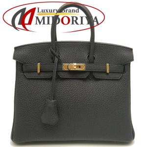 HERMES エルメス バーキン25 ハンドバッグ トゴ ブラック レディース /253806【中古】
