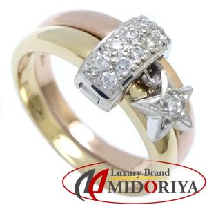 ダイヤモンド リング レディース K18WG 12号 1.02ct 9.2g 18金  