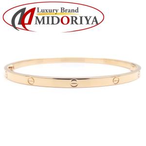 CARTIER カルティエ ラブ ブレス バングル SM #19 K18PG ピンクゴールド レディース/295502【中古】