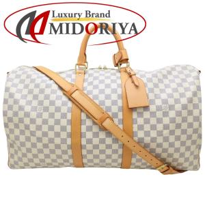 LOUIS VUITTON ルイヴィトン ダミエ アズール ダミエ アズール キーポルバンドリエール55 N41429 ボストンバッグ アズール/352431【中古】