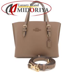 COACH コーチ モリー トートバッグ 25 CV966 ハンドバッグ 2Way レザー ダークストーン アウトレット レディース/353444【中古】