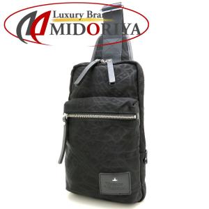 Vivienne Westwood ヴィヴィアンウエストウッド VWB864 ボディバッグ ORBエンボス ナイロン ブラック メンズ/353457【中古】