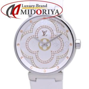 LOUIS VUITTON ルイヴィトン タンブールGM ダイヤモンド Q111U0 【磨き済/電池交換済】【中古】腕時計 メンズ /40325 LOUIS VUITTON（ルイ・ヴィトン） タンブールGM ダイヤモンド Q111U0