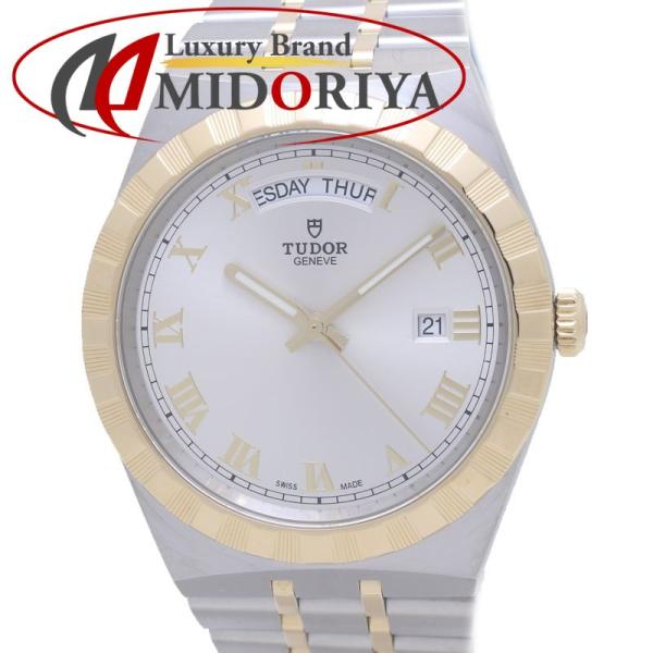 TUDOR ロイヤル41 M28603-0001【&apos;22年購入/磨き済】K18YGxステンレススチー...