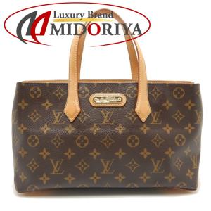 LOUIS VUITTON ルイヴィトン モノグラム ウィルシャーPM M45463 ハンドバッグ ブラウン/450097【中古】｜phasemidoriya78