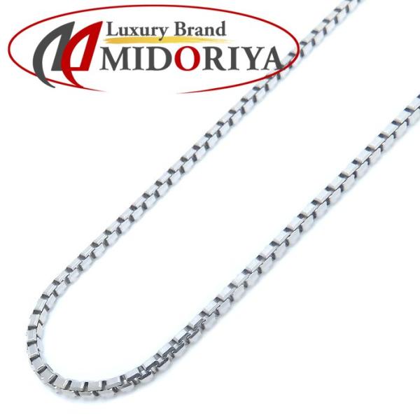 ベネチアン チェーン ネックレス 50.5cm 6.1グラム Pt850プラチナ レディース/762...