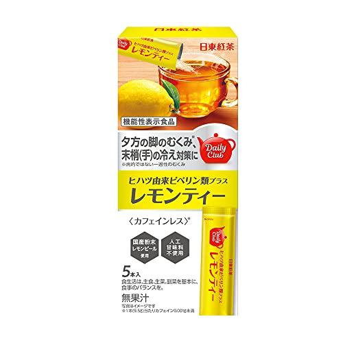 三井農林 日東紅茶 ヒハツ由来ピペリン類プラスレモンティー 5本入×3