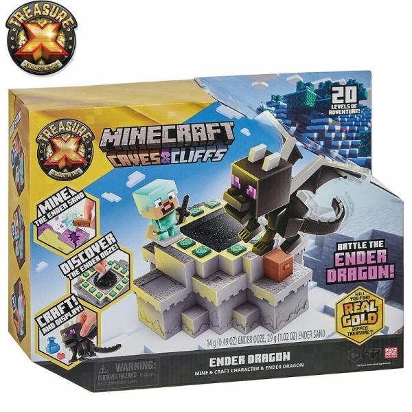 トレジャー X マインクラフト ドラゴン TreasureX Caves &amp; Cliffs Ende...