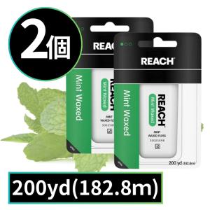 REACH（リーチ） デンタルフロス ワックス 6個セット 50m×6 5+1パック