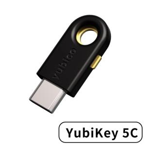 Yubico ユビキー 5C 認証 セキュリティキー YubiKey USB-C Type-C いたずら防止 二要素認証 2FA FIDO認証 ブラック 輸入品｜phatee