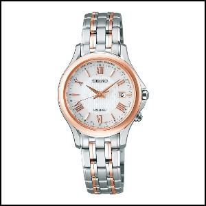 セイコー エクセリーヌ 低廉 ソーラー 電波 腕時計 Swcw162 レディース 時計