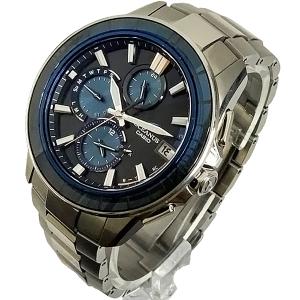 カシオ オシアナス マンタ 2WAY MANTA 江戸切子 ソーラー 電波 時計 メンズ 腕時計 OCW-S4000D-1AJF
