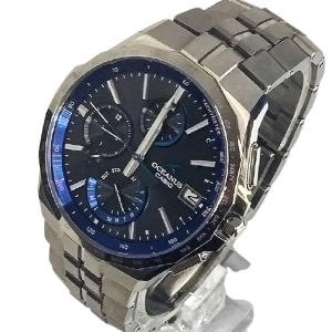 カシオ オシアナス Manta Premium Production Line Bluetooth機能搭載 ソーラー 電波 時計 メンズ 腕時計 OCW-S5000-1AJF