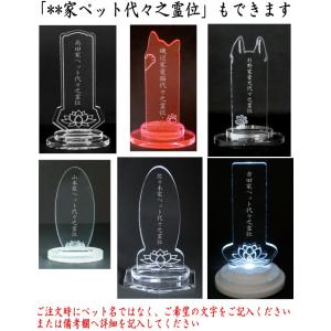4100Cペットの名前が入るペットミニアクリル...の詳細画像4