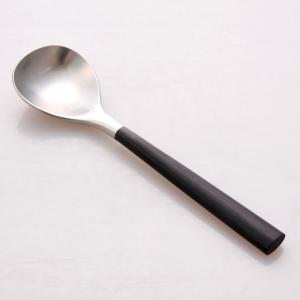 柳宗理 黒柄カトラリー ティースプーン #2250 : フライパン専門店 鐵兎