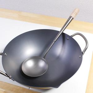 18-8ステンレス 両手中華鍋 42cm（takumi） : 業務用プロ道具 厨房の匠