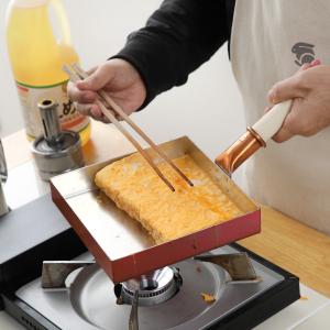 卵焼き器 純銅 玉子焼き器 銅製 18角 正方...の詳細画像3