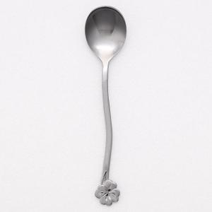 よつばのクローバー ステンレスコーヒースプーンの詳細画像1