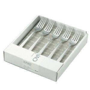 SUNAO スナオ ステンレス ケーキフォーク 5ピースセット