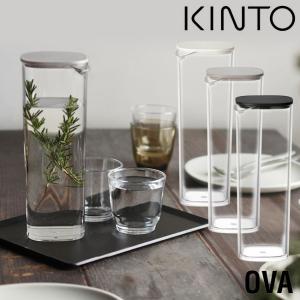 麦茶ポット KINTO キントー OVA ウォーターカラフェ  1L 爆買