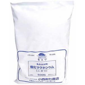 塩化マグネシウム(ニガリ) 500g 粉末の商品画像