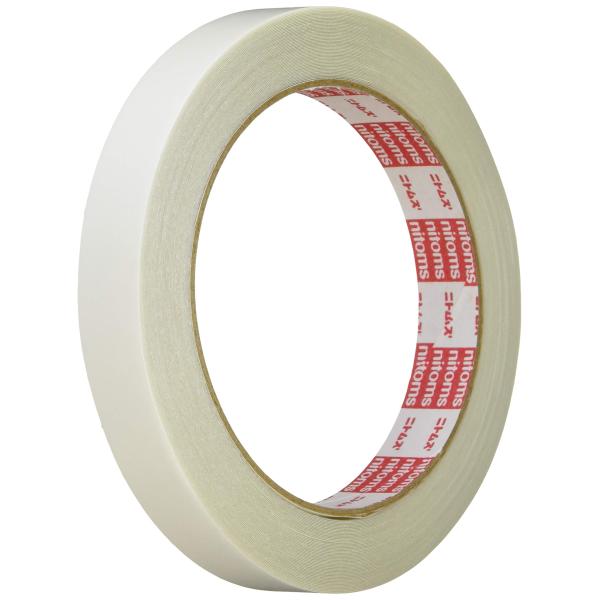 ニトムズ はがせる両面テープ くりかえし貼れる透明 15mm×15m T3820 10巻入り