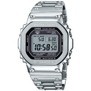 [カシオ] 腕時計 ジーショック 【国内正規品】Bluetooth 搭載 フルメタル 電波ソーラー GMW-B5000D-1JF メンズ シルバー