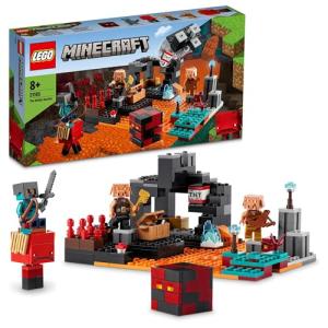 レゴ(LEGO) マインクラフト ネザーの砦 クリスマスギフト クリスマス 21185 おもちゃ ブロック プレゼント 街づくり 男の子 女の子 8歳｜philosophyphy