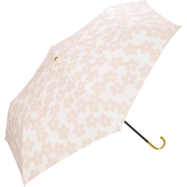 Wpc. 雨傘 折りたたみ傘 フラワーレース ミニ ピンク 50cm レディース 晴雨兼用 花柄 レ...
